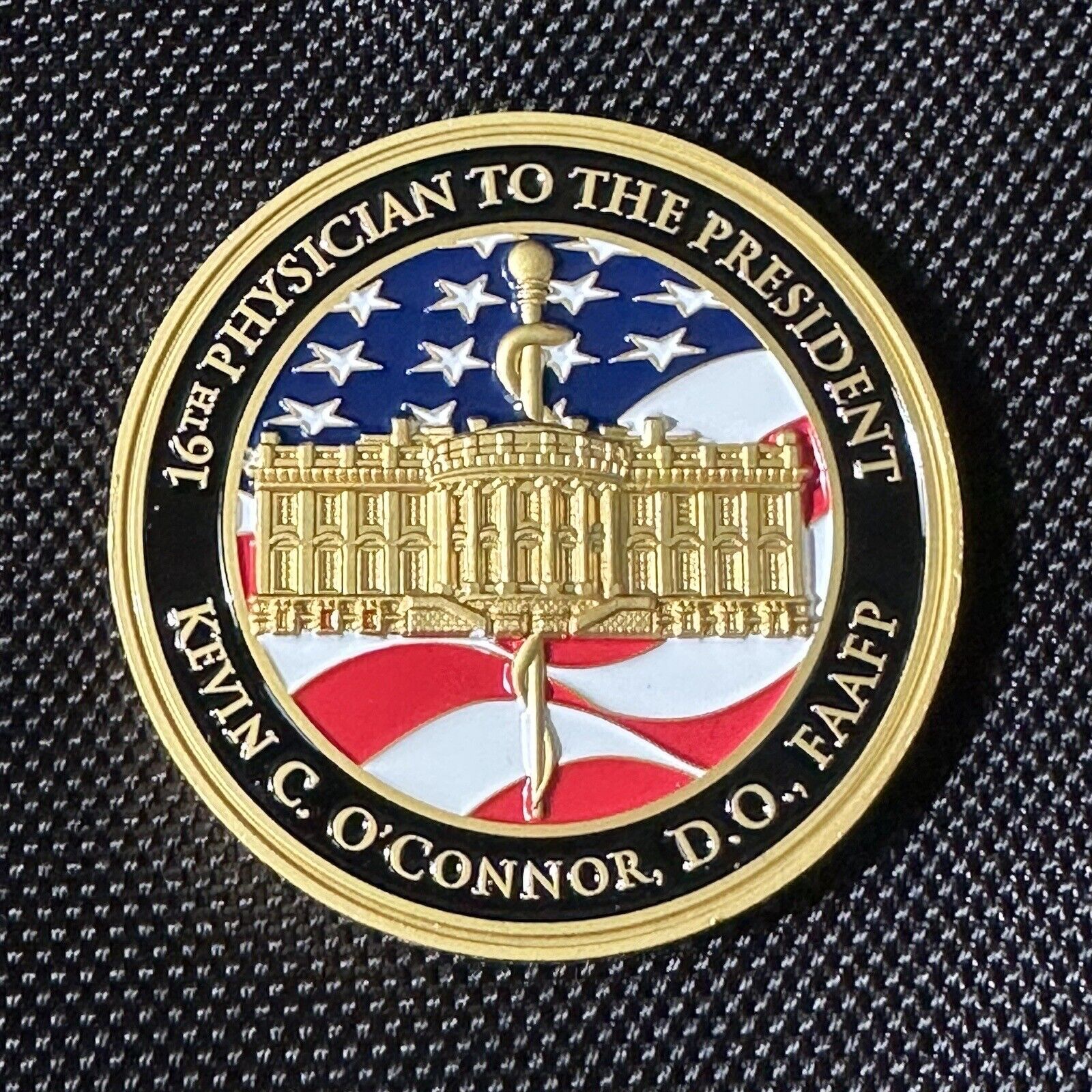 16th Physician to the President KEVIN C. O’CONNOR D.O., FAAFP Challenge Coin