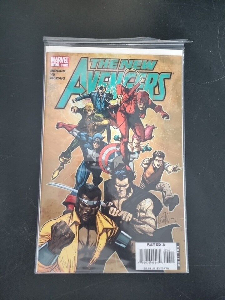 THE NEW AVENGERS  #34   (2007)  (MARVEL)-Bagged & Boarded
