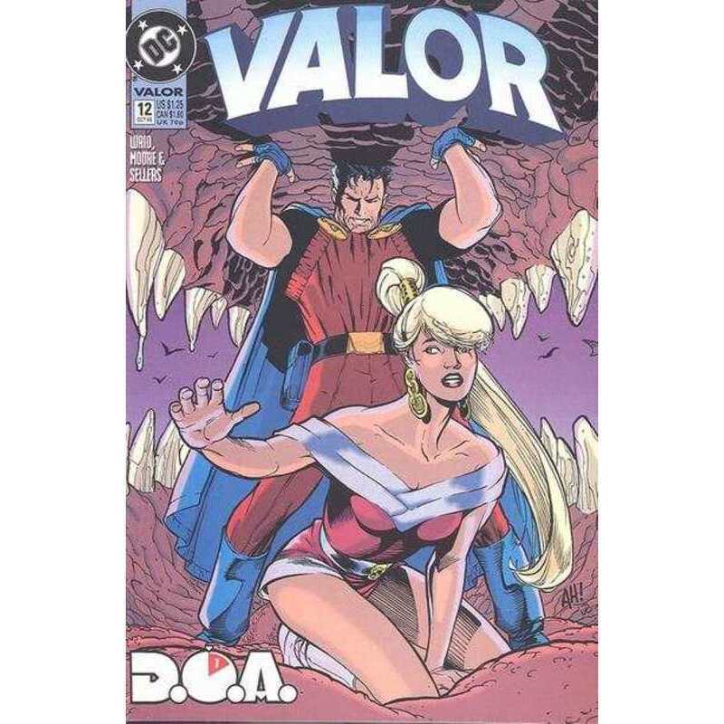 Valor (1992 series) #12 in Near Mint condition. DC comics [l: