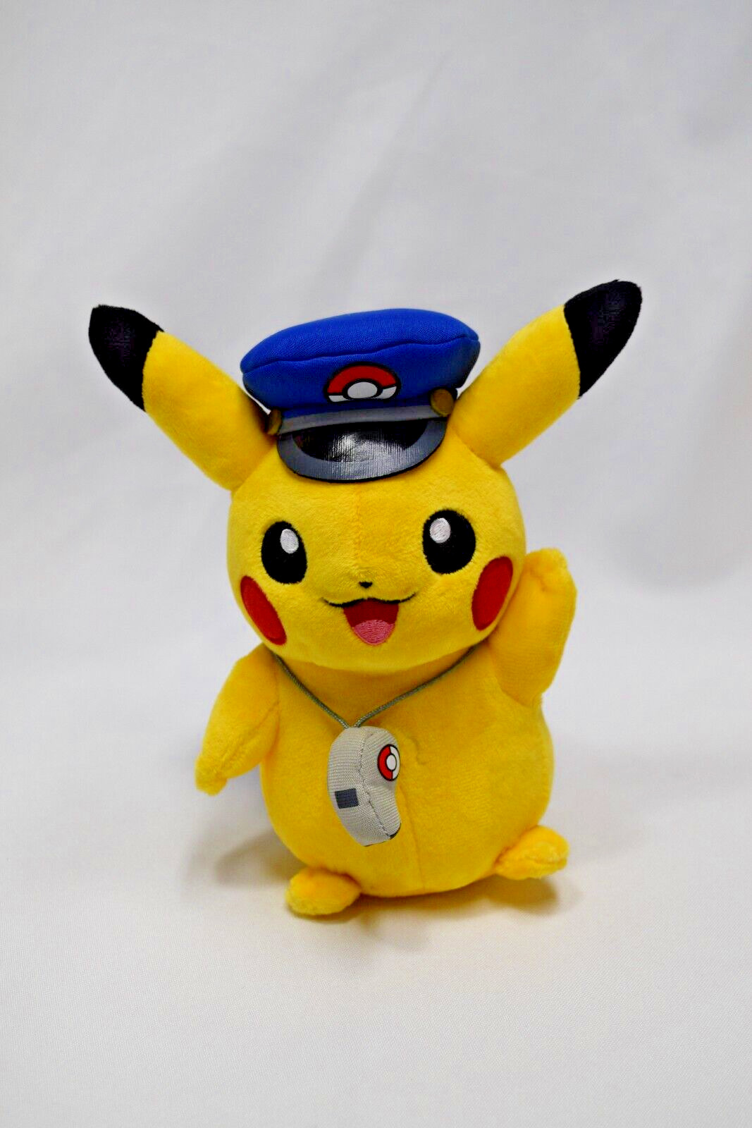 Pikachu Tokyo Station Captain Pokemon Center 2013 Plush 8\