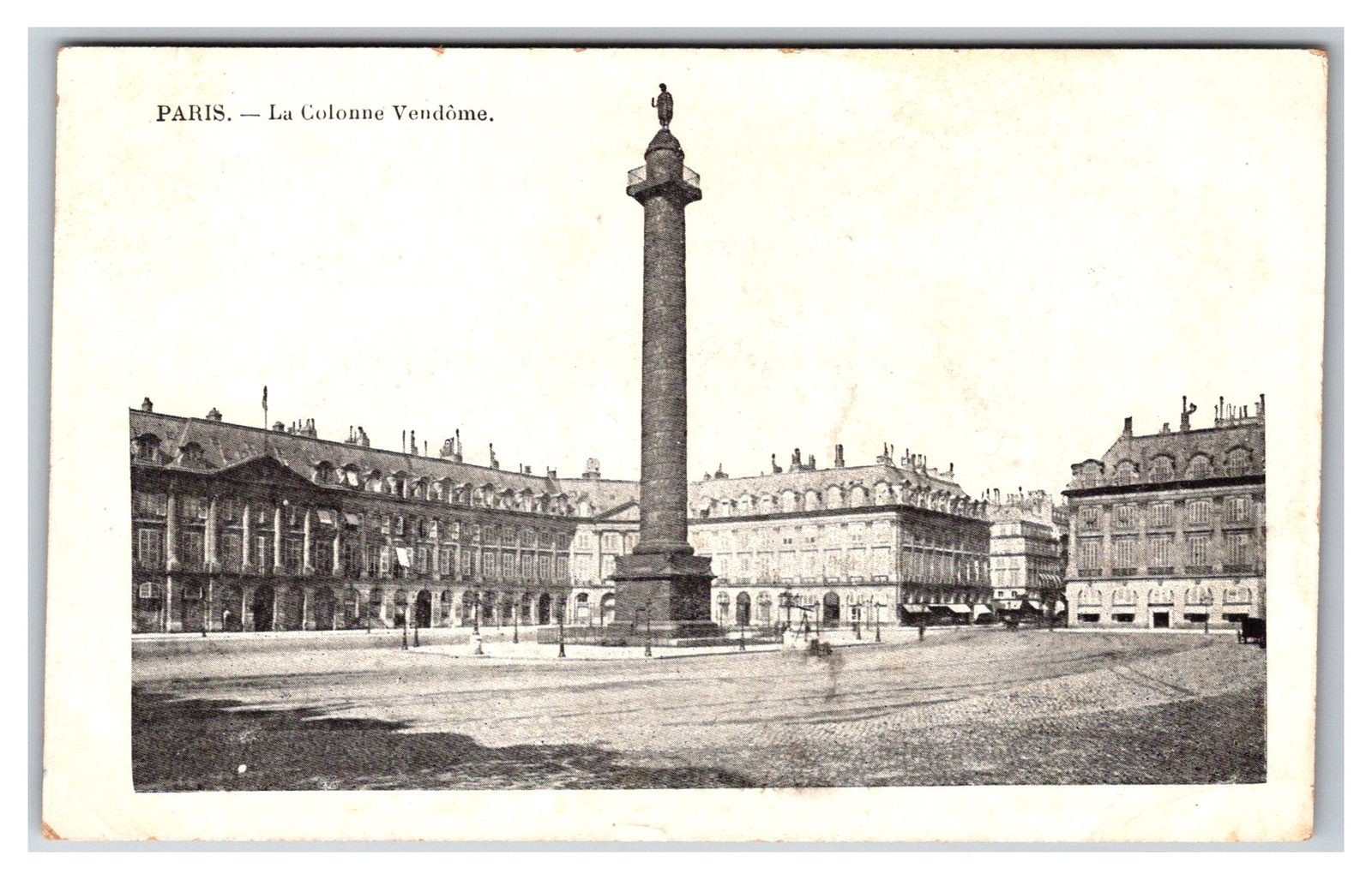 France French PARIS ~  La Colonne Vendome ` Place Vend�me column