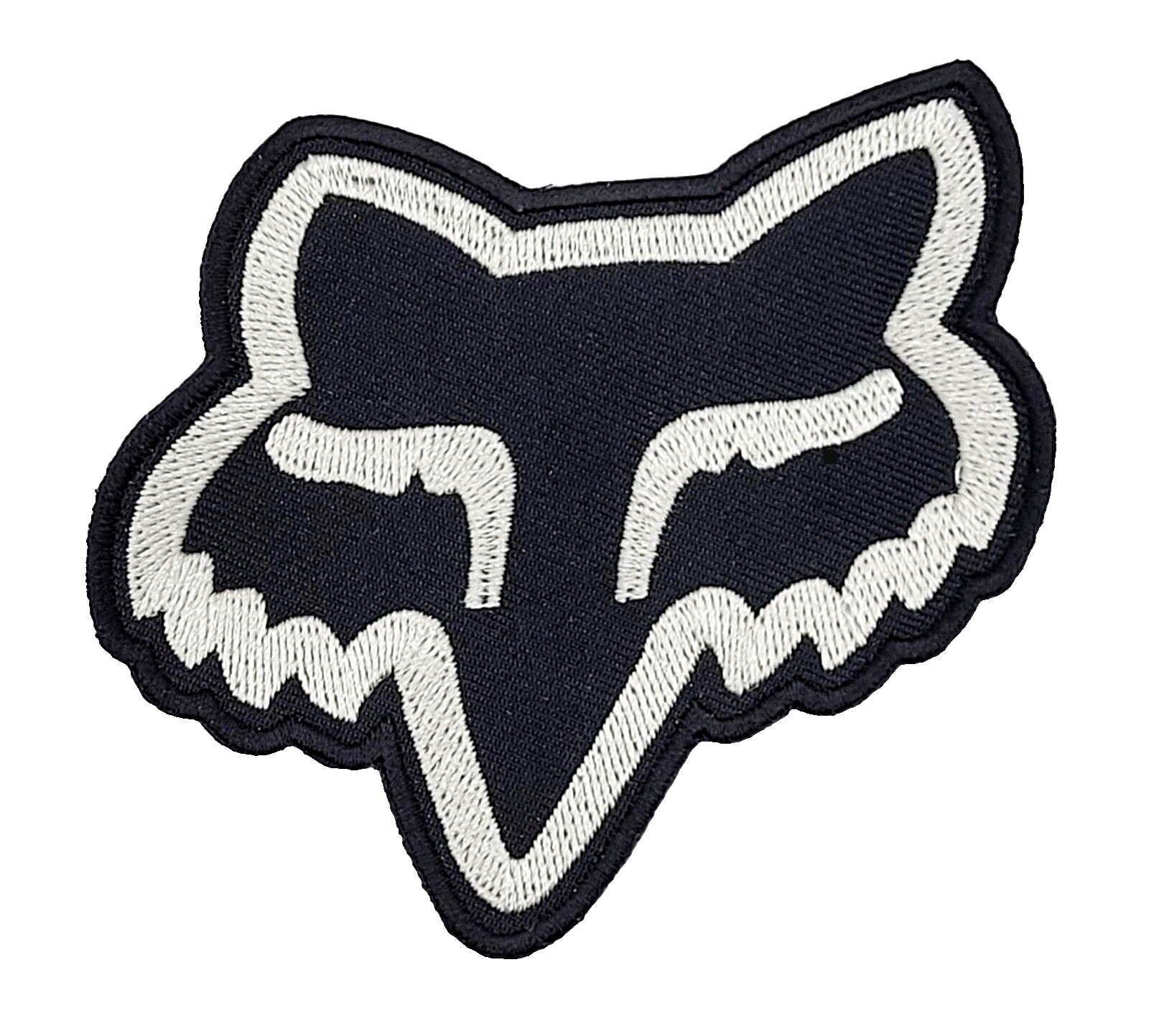 Fox Racing Embroidered Patch [Iron On Sew On] 3.5 Inches For Jackets, Bags..