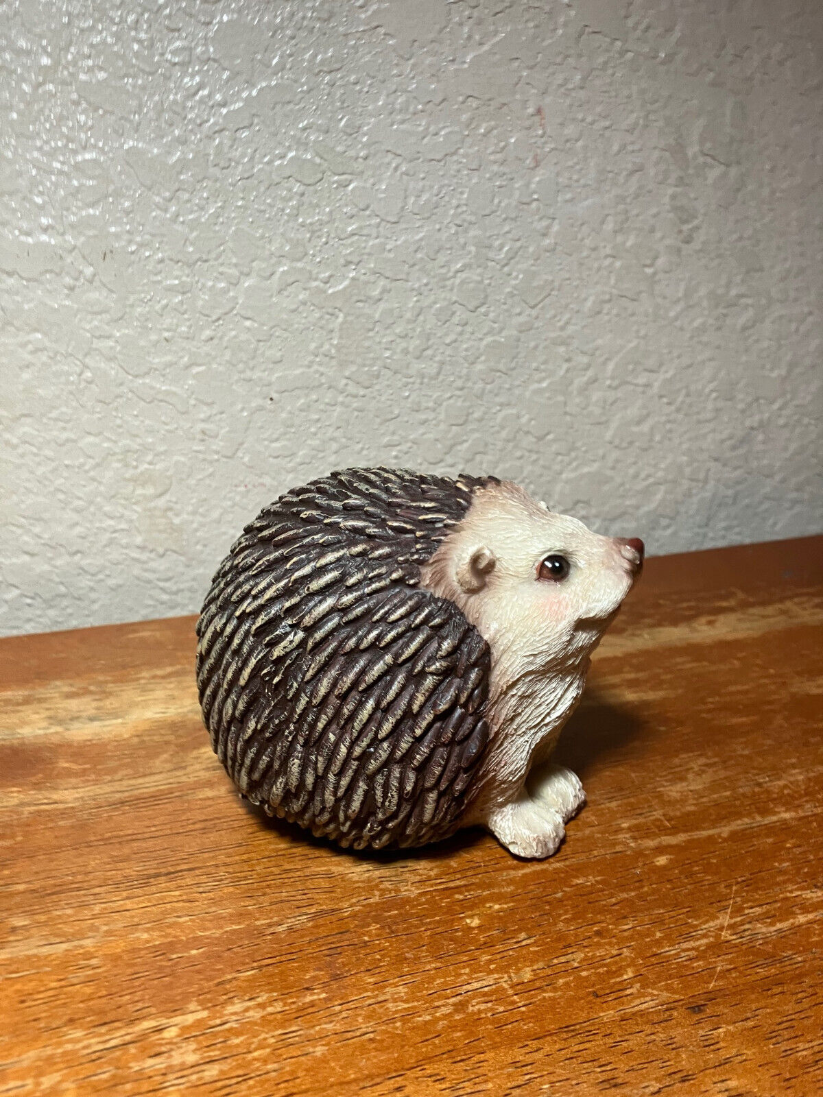 Small  Hedgehog. Resin  3.5 inches tall