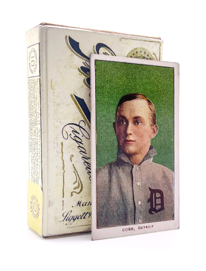 Replica Piedmont Cigarette Pack Ty Cobb T206 Baseball Card 1909 (Reprint)