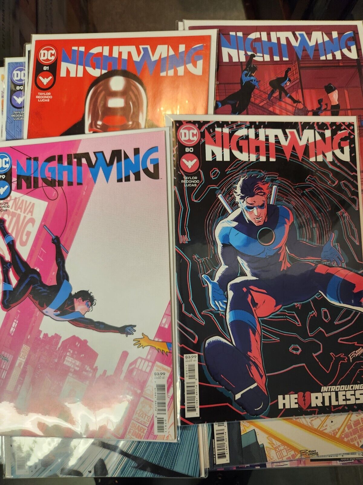 nightwing comics lot