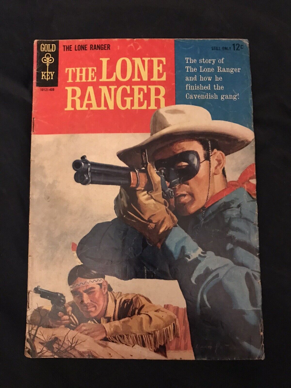 THE LONE RANGER #1 (1964) Origin retold, around G/VG