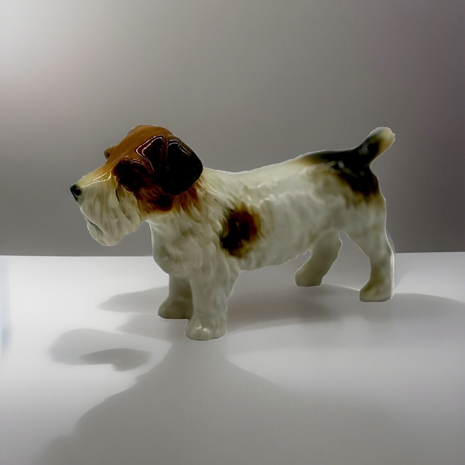 KARL ENS © Germany. Antique Porcelain dog Figurine. 1919 -1945