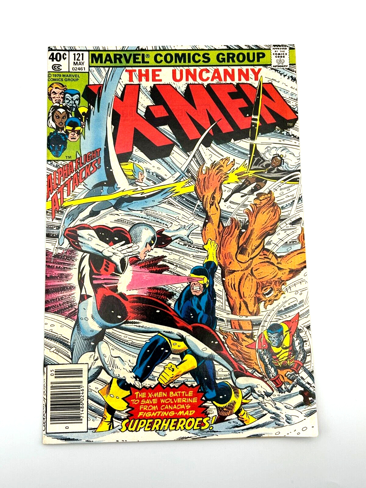 X-Men 121 1979 Alpha Flight Nice Mid-Grade Copy