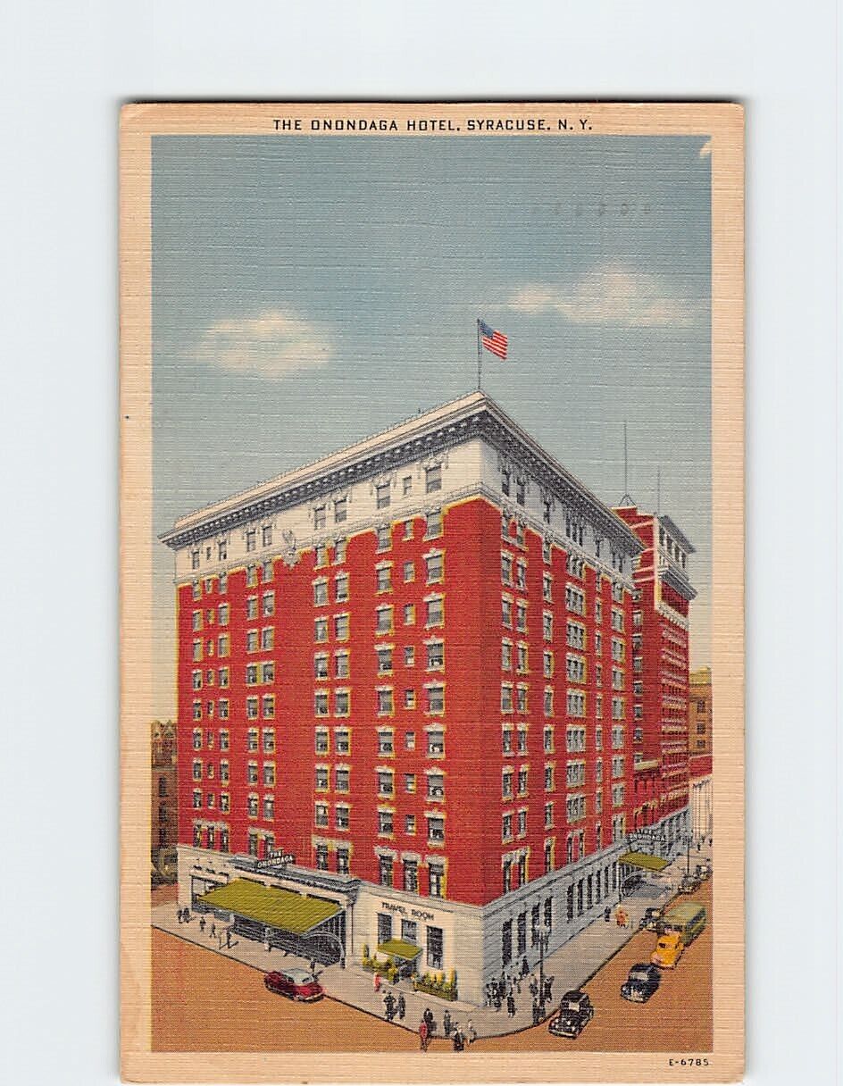 Postcard The Onondaga Hotel, Syracuse, New York