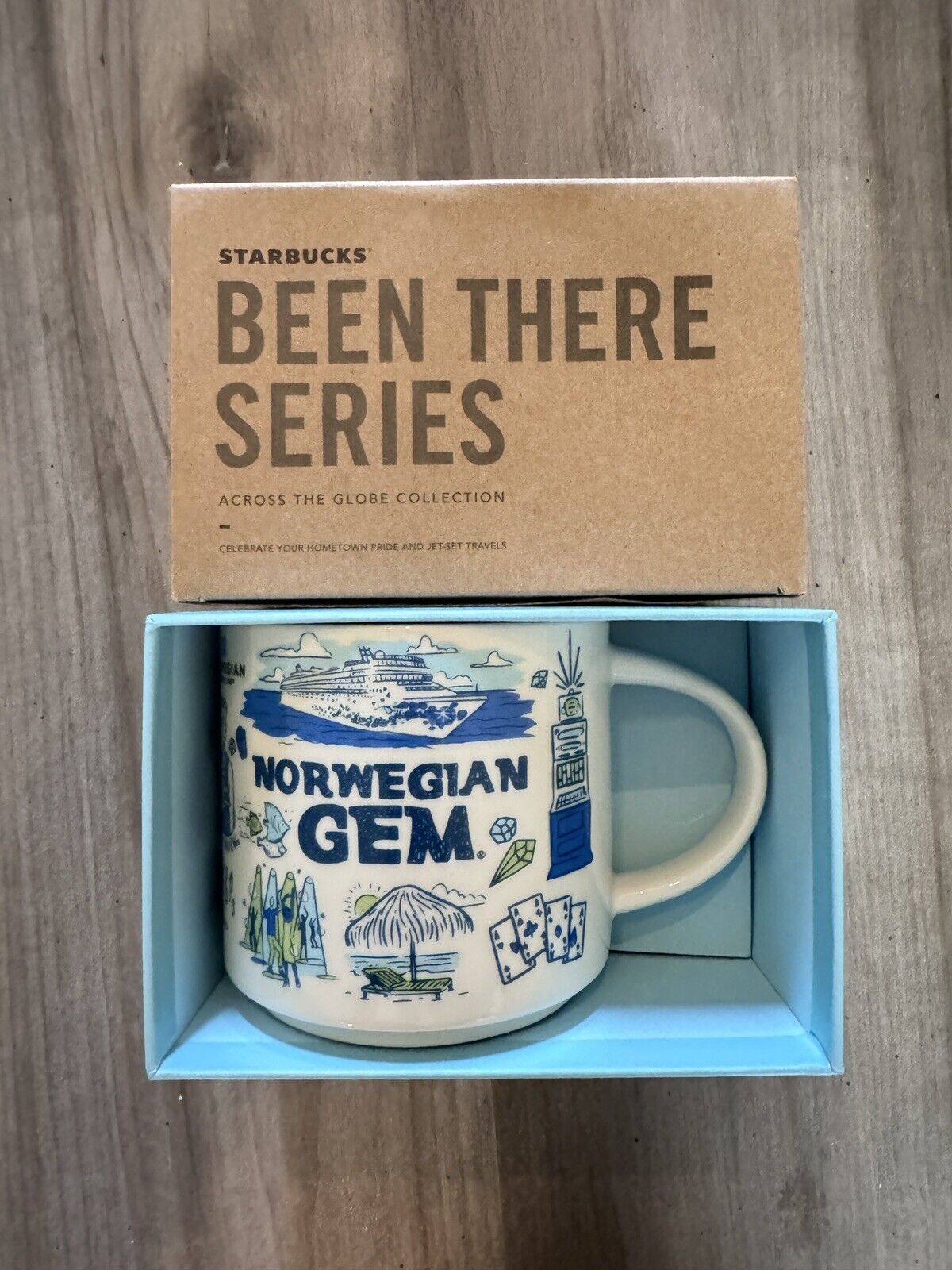 New Starbucks Norwegian Gem Been There Series City Mug 14oz Cup