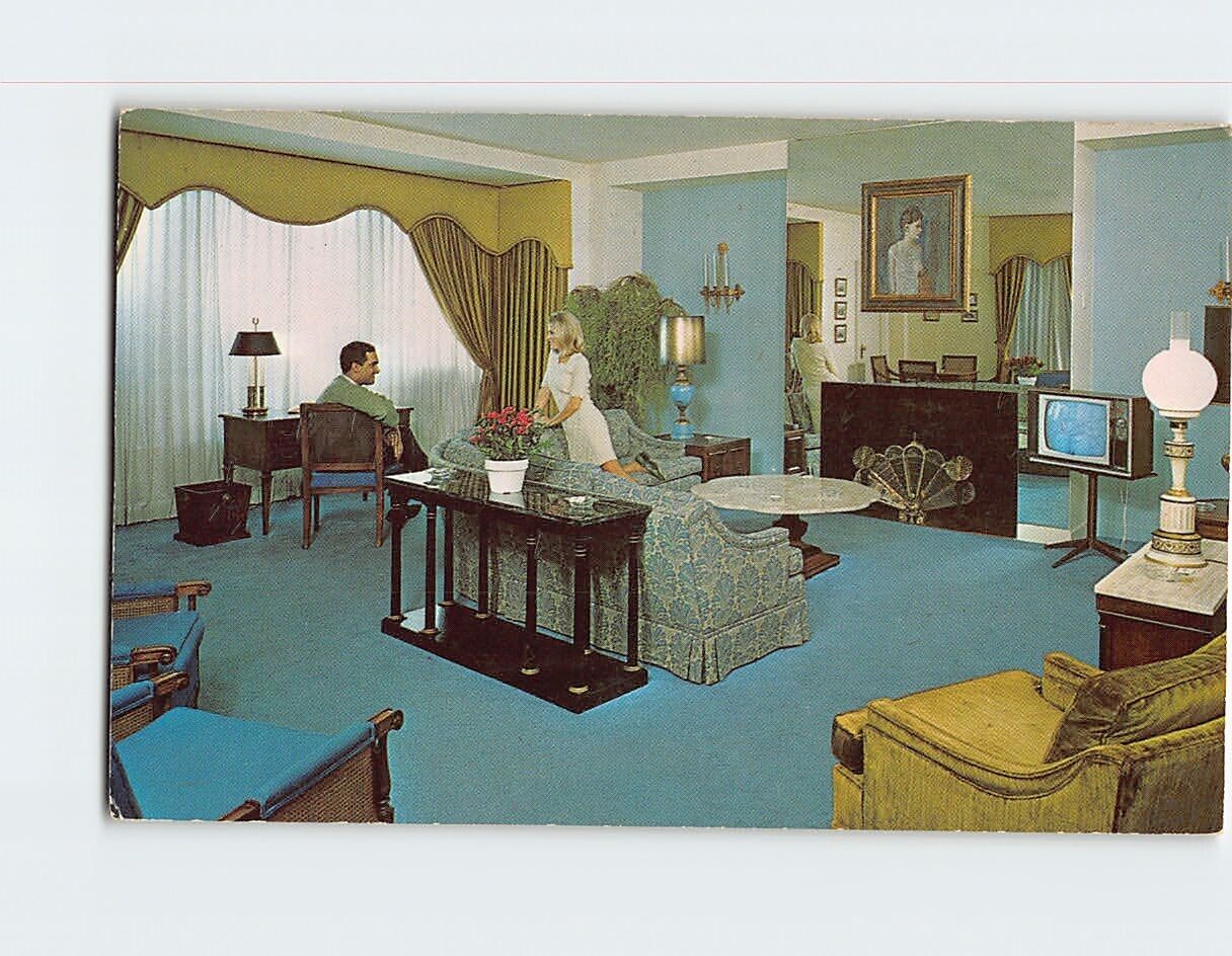 Postcard Interior Prince George Hotel NY USA