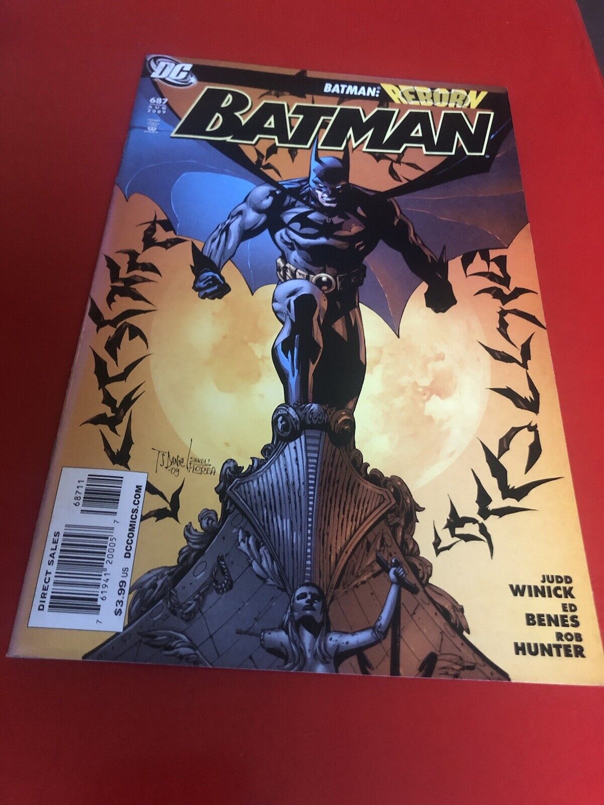 BATMAN #687 2009 DC COMICS BATMAN: REBORN.