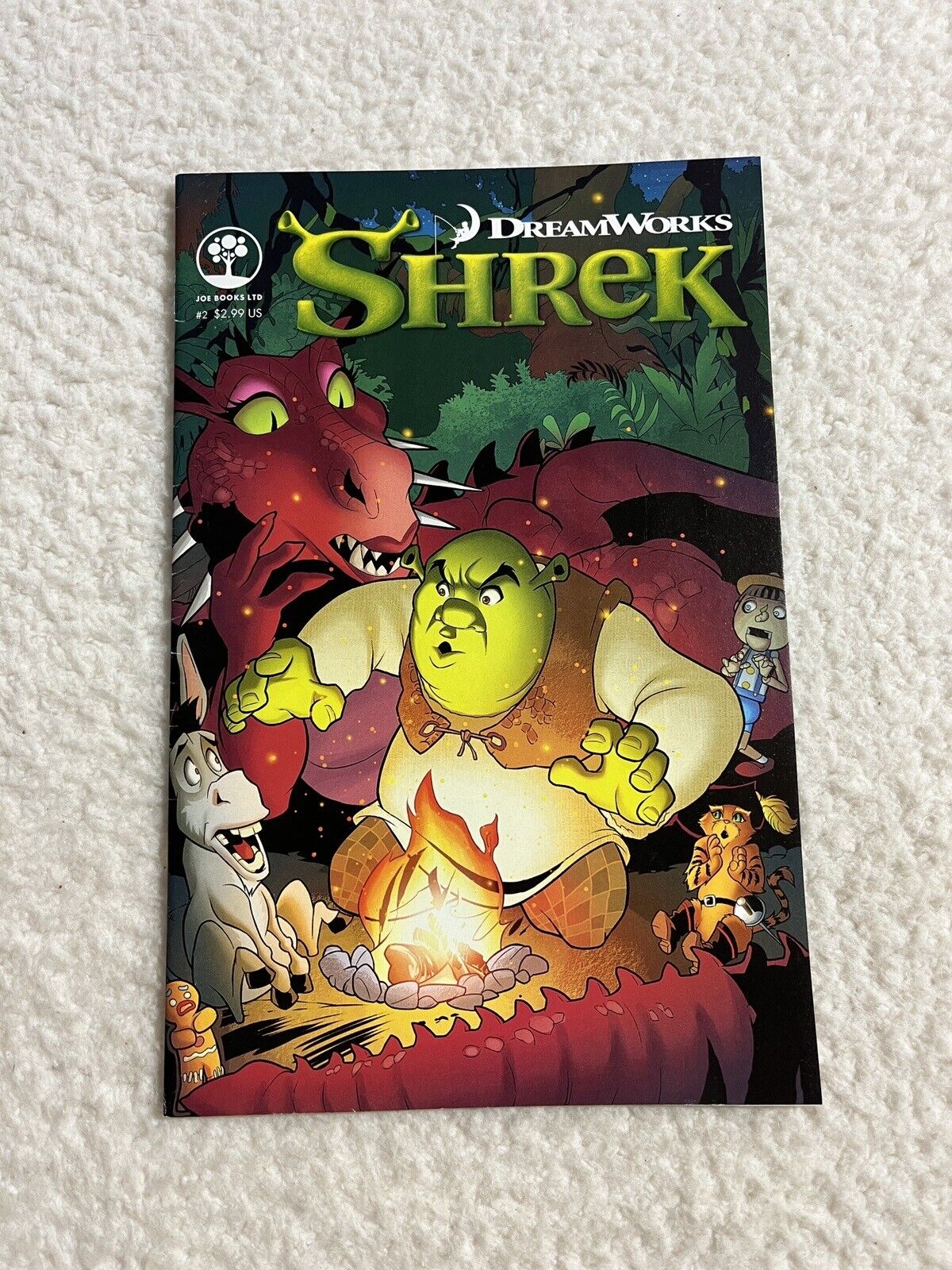 Shrek #2 DreamWorks Joe Books Ltd Comics 2016 Low Print