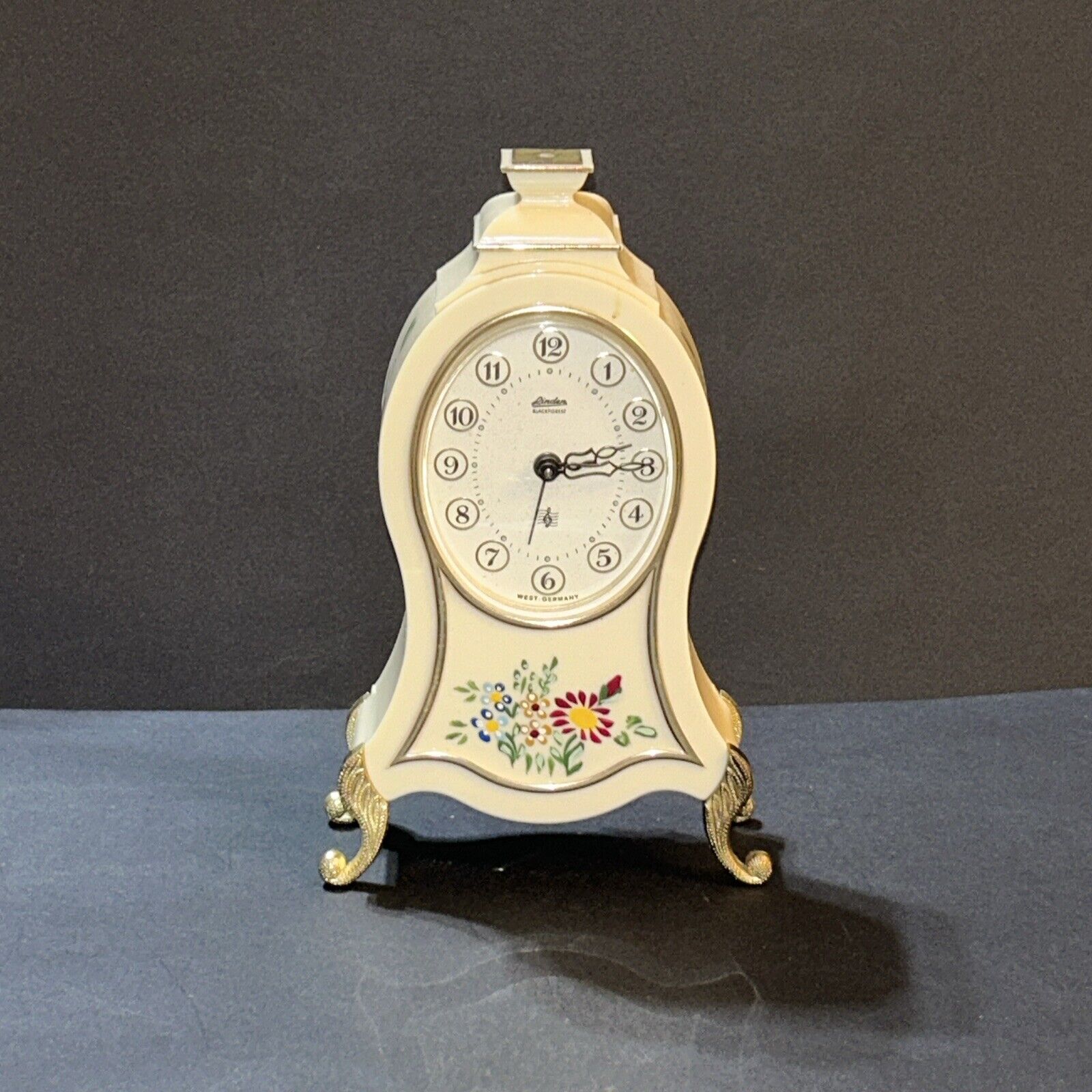 Vintage Linden Musical Clock Made In West Germany