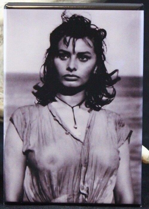 Sophia Loren B & W Photo - 2