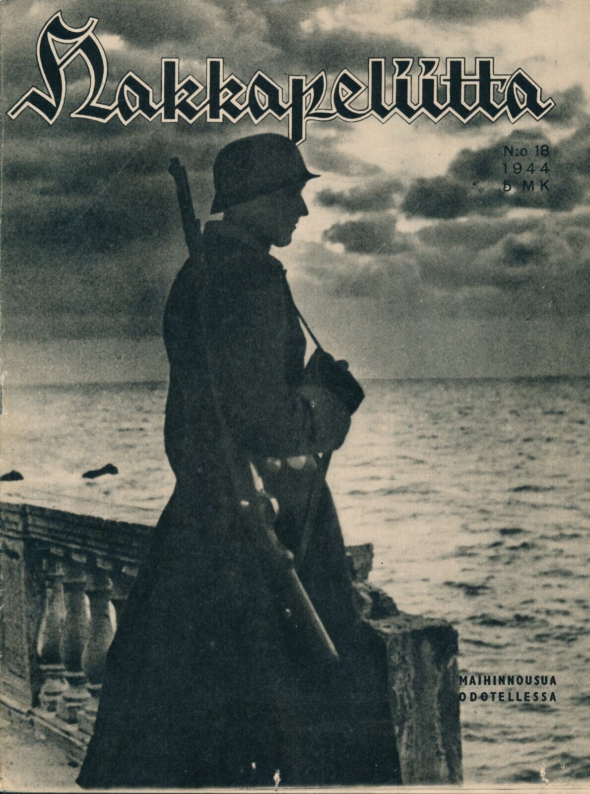Finland Wartime Magazine Hakkapeliitta 1944 #18 WWII - Waiting for Landing