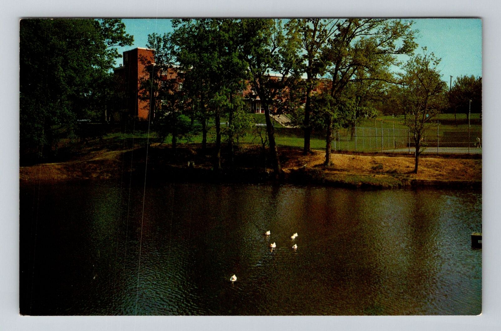 Jackson MS-Mississippi, Belhaven College, Wells Hall, Vintage Postcard