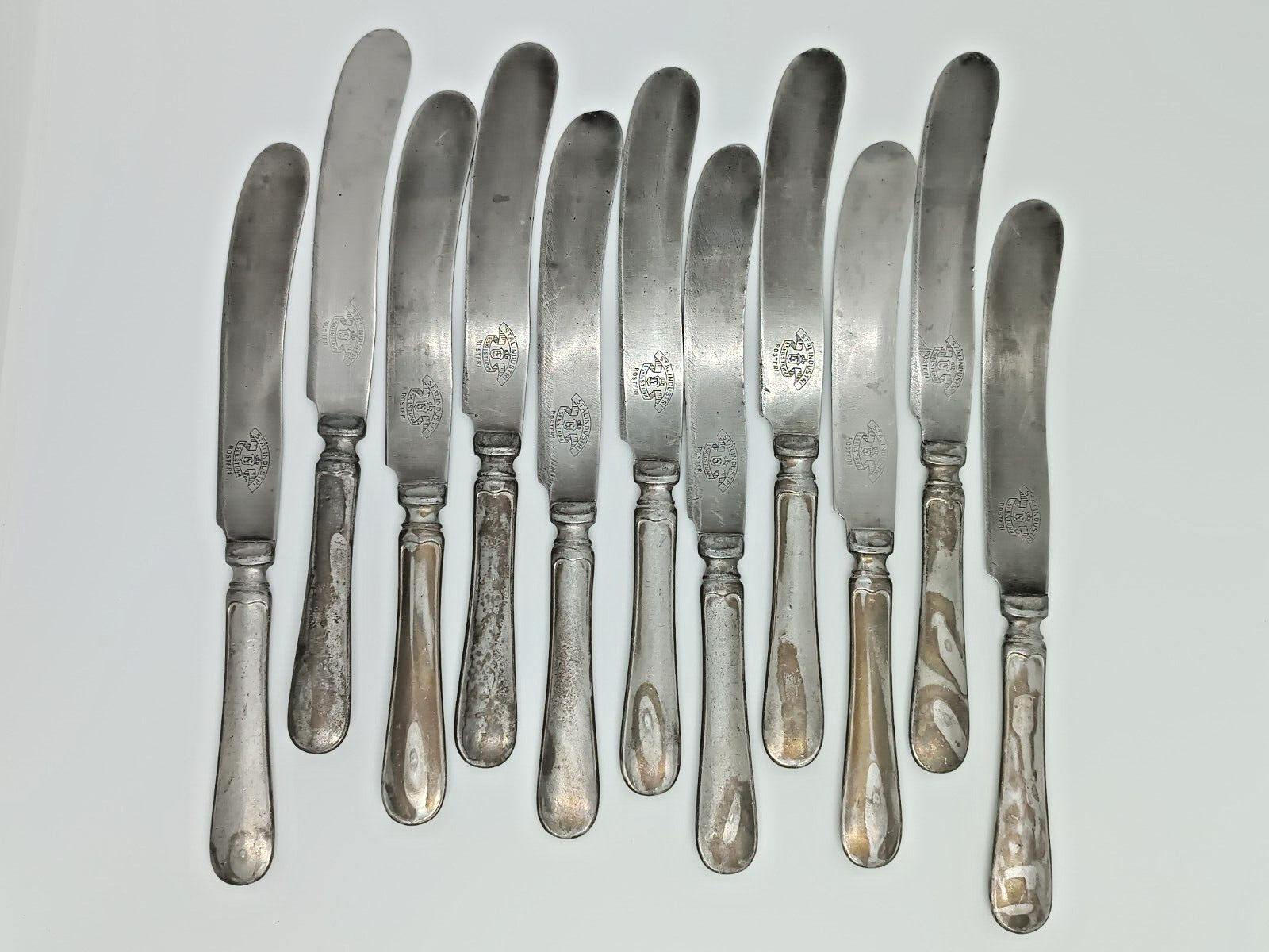 Set of 11 Vintage Stalindustri Eskilstuna kitchen Knife