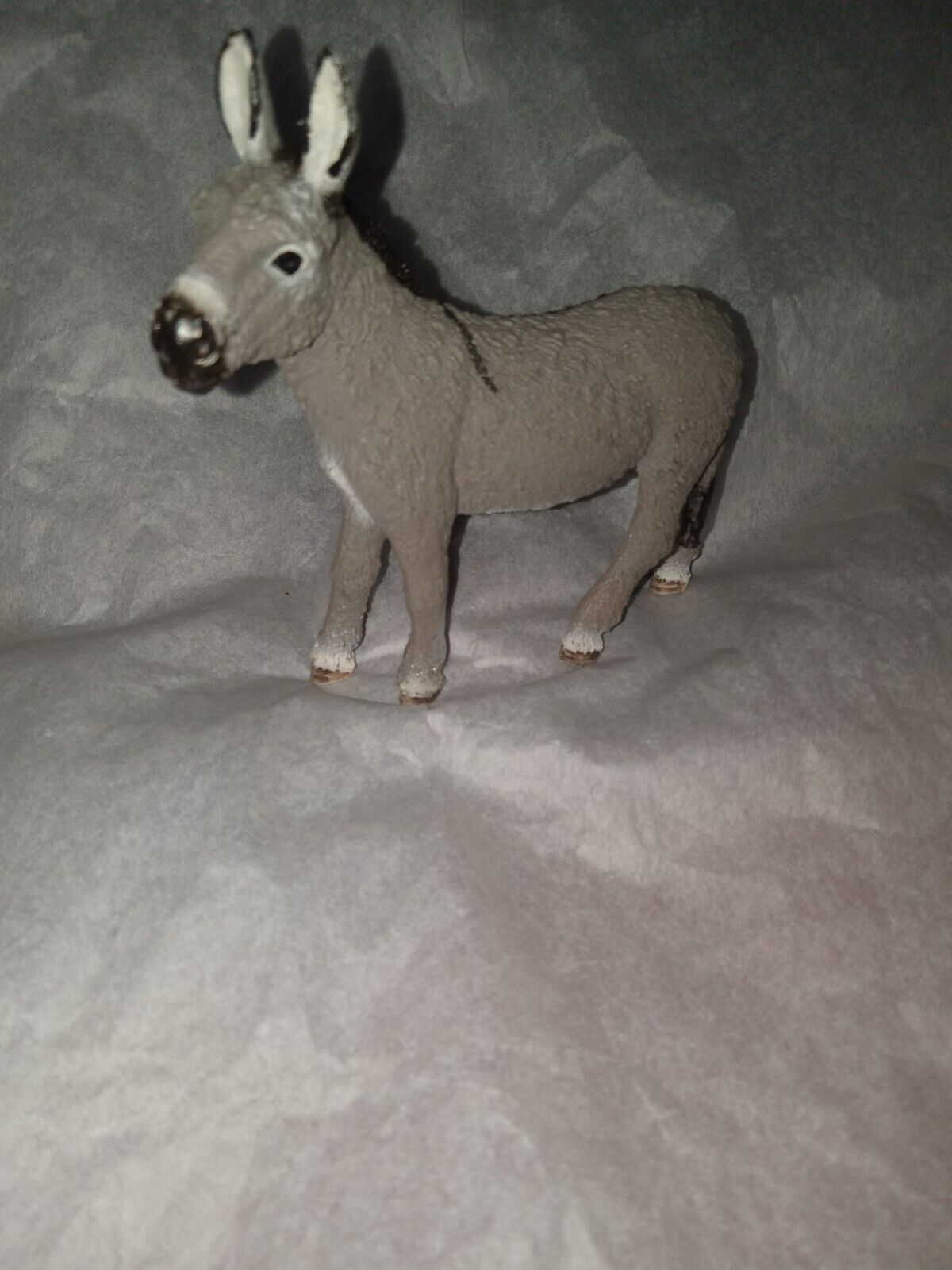 Schleich Donkey #13772 Farm Animal Plastic Figurine