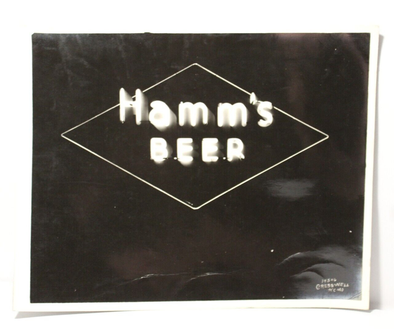 1930s Old Vintage Hamm\'s Beer Neon Sign Kansas City Missouri Photo By Cresswell
