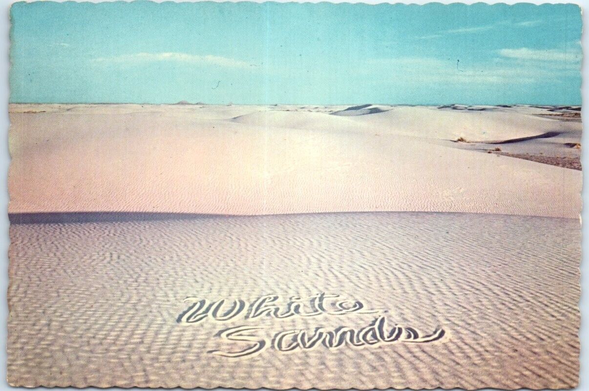 Postcard - White Sands National Monument, White Sands, New Mexico, USA