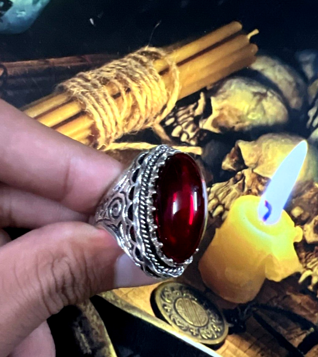 Wealth Builder Hindu Aghori Ring 535 Rituals of Good Luck Lottery Money