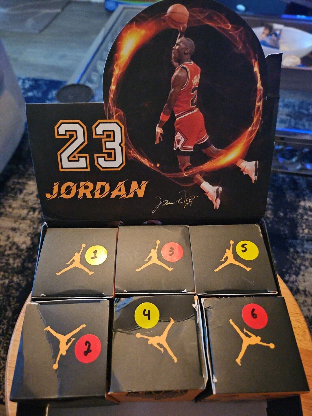 Mini Jordan Sneakers With Plastic Case 🛑Specify # You Want🛑Price For Each👟