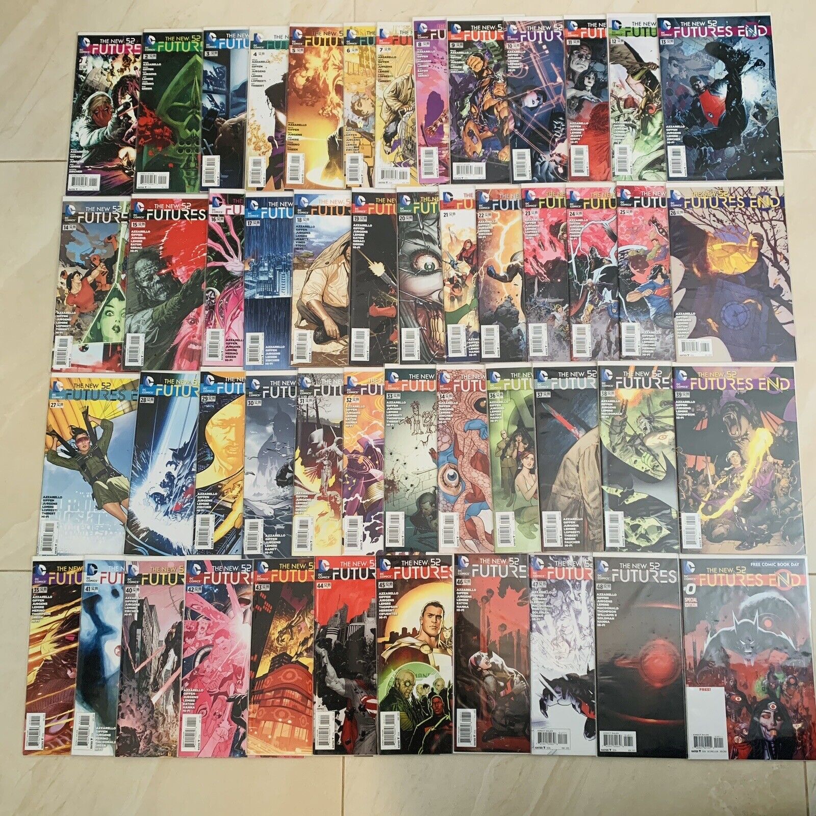 DC Comics The New 52 BATMAN ETERNAL #1-52 Complete Series FULL RUN First Prints