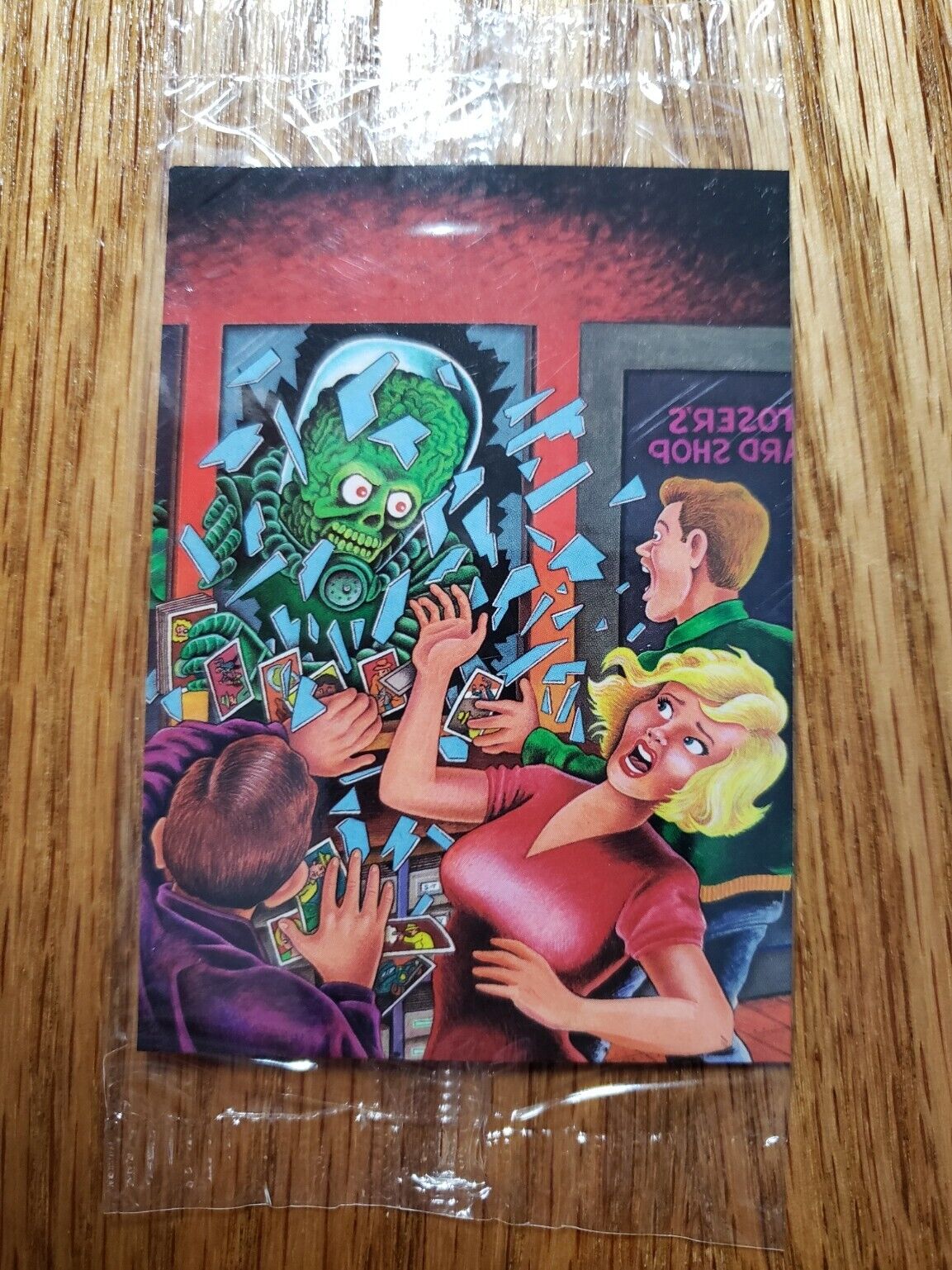 Mars Attacks 1994 Non-Sport Update Homage Promo Card Sealed/  COMBINED SHIPPING