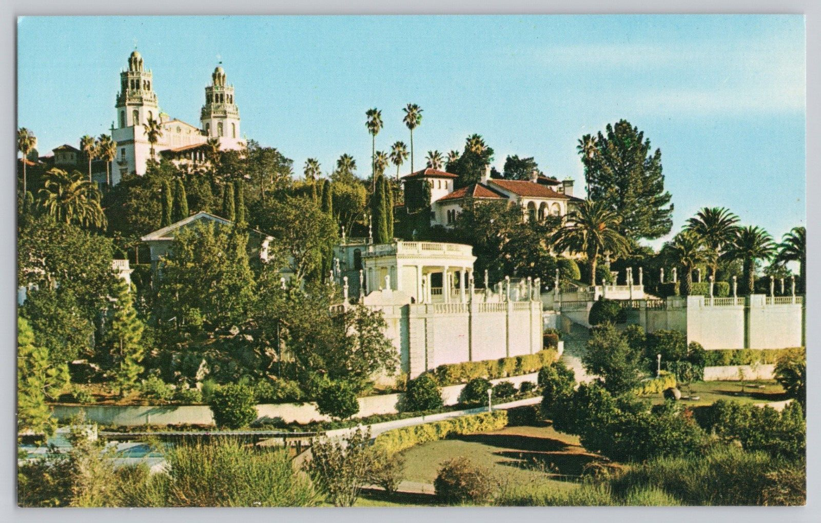 Hearst San Simeon State Historical Monument San Simeon, CA Vintage Postcard