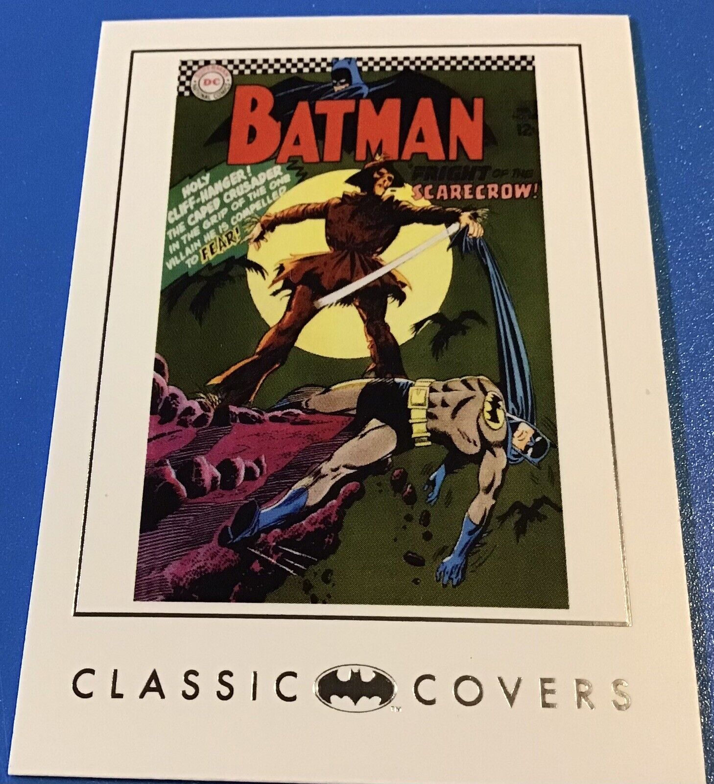 2008 BATMAN ARCHIVES CLASSIC COVERS BASE CARD #23 issue 189 first published 1967
