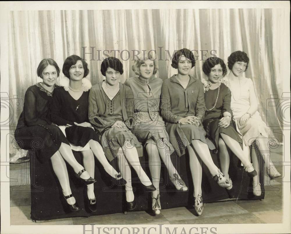 1926 Press Photo Contestants entered into \