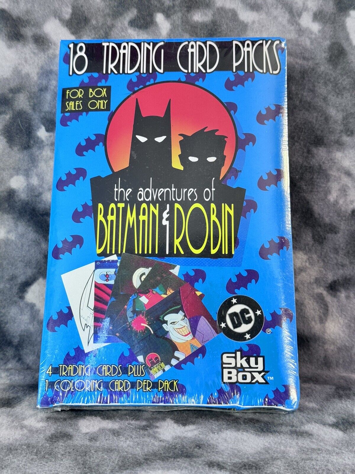 The Adventures of Batman & Robin 1996 Sky Box  - 18 Packs Sealed Box