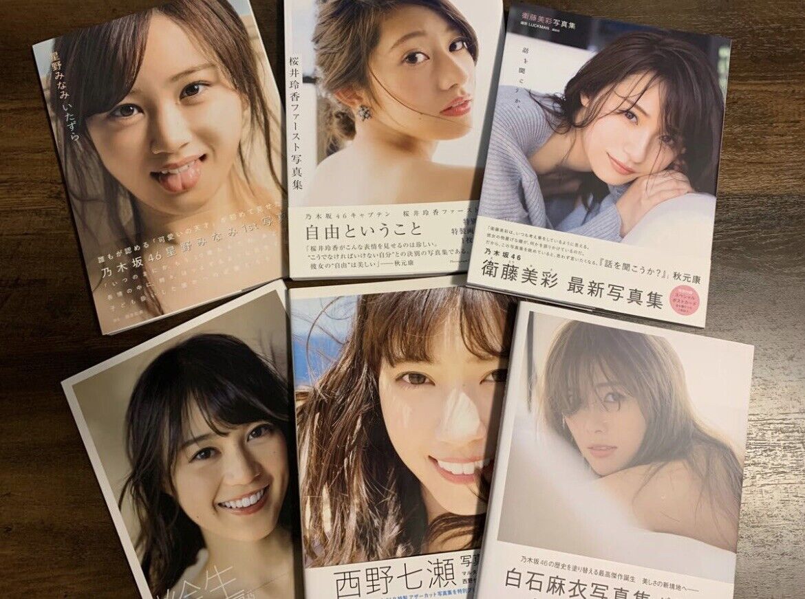 Nogizaka46 Photo Albums Shiraishi Mai Nishino Nanase etc. 