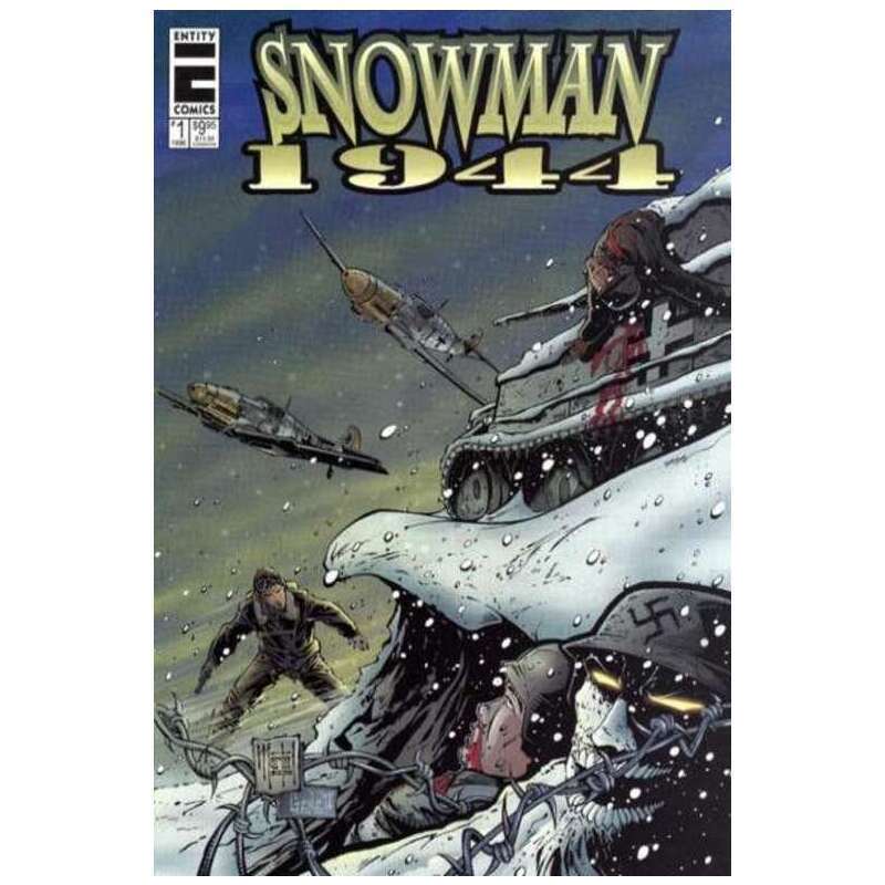 Snowman 1944 #1 in Very Fine + condition. Entity comics [r`