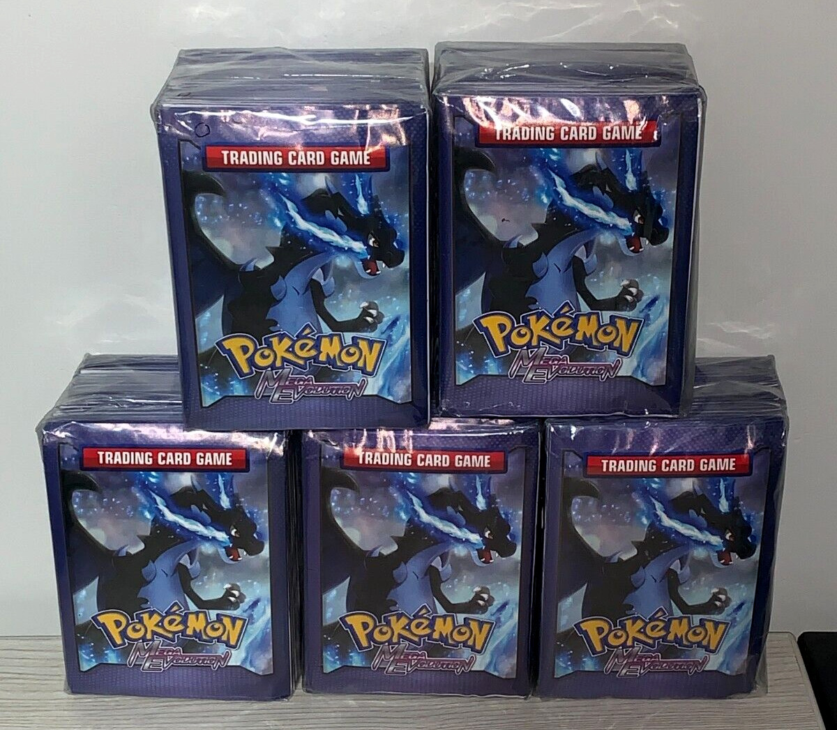 5 BOXES - 2024 BOX POKEMON Mega Evolutions SJ TCG Mega-Charizard Peru Edition