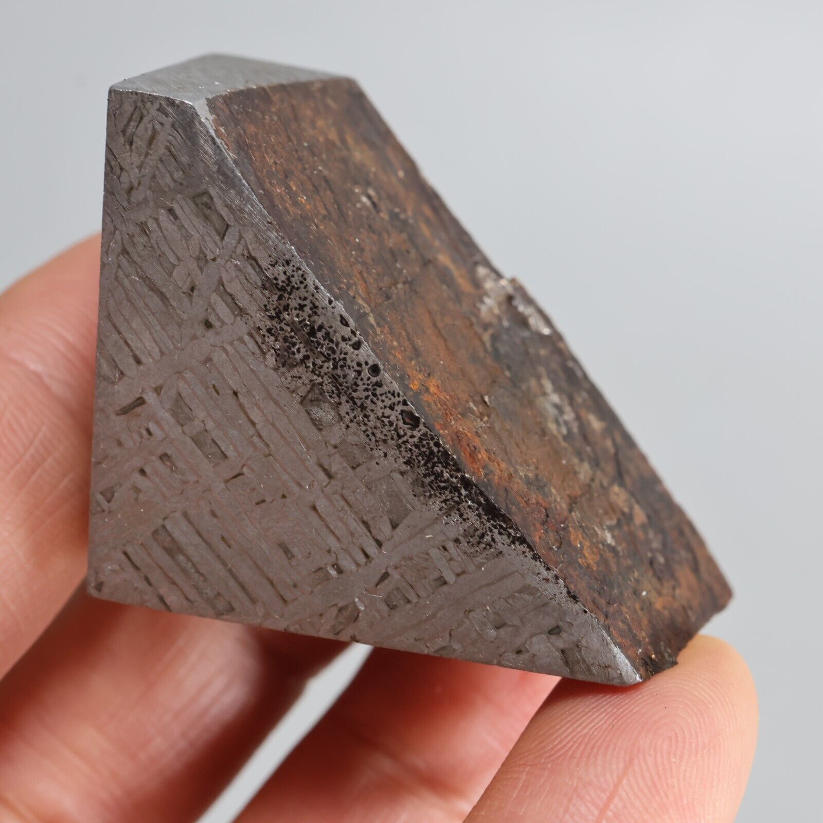 116g Slice meteorite,  Iron Meteorite part slice,Meteor wish,Collection F182