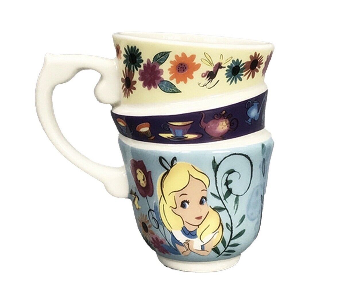 Disney Alice in Wonderland Stacked Teacups Cup 
