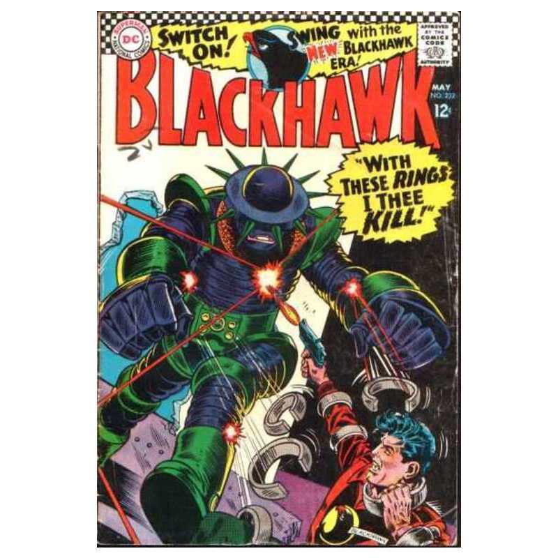 Blackhawk #232  - 1944 series DC comics Fine+ Full description below [d\\
