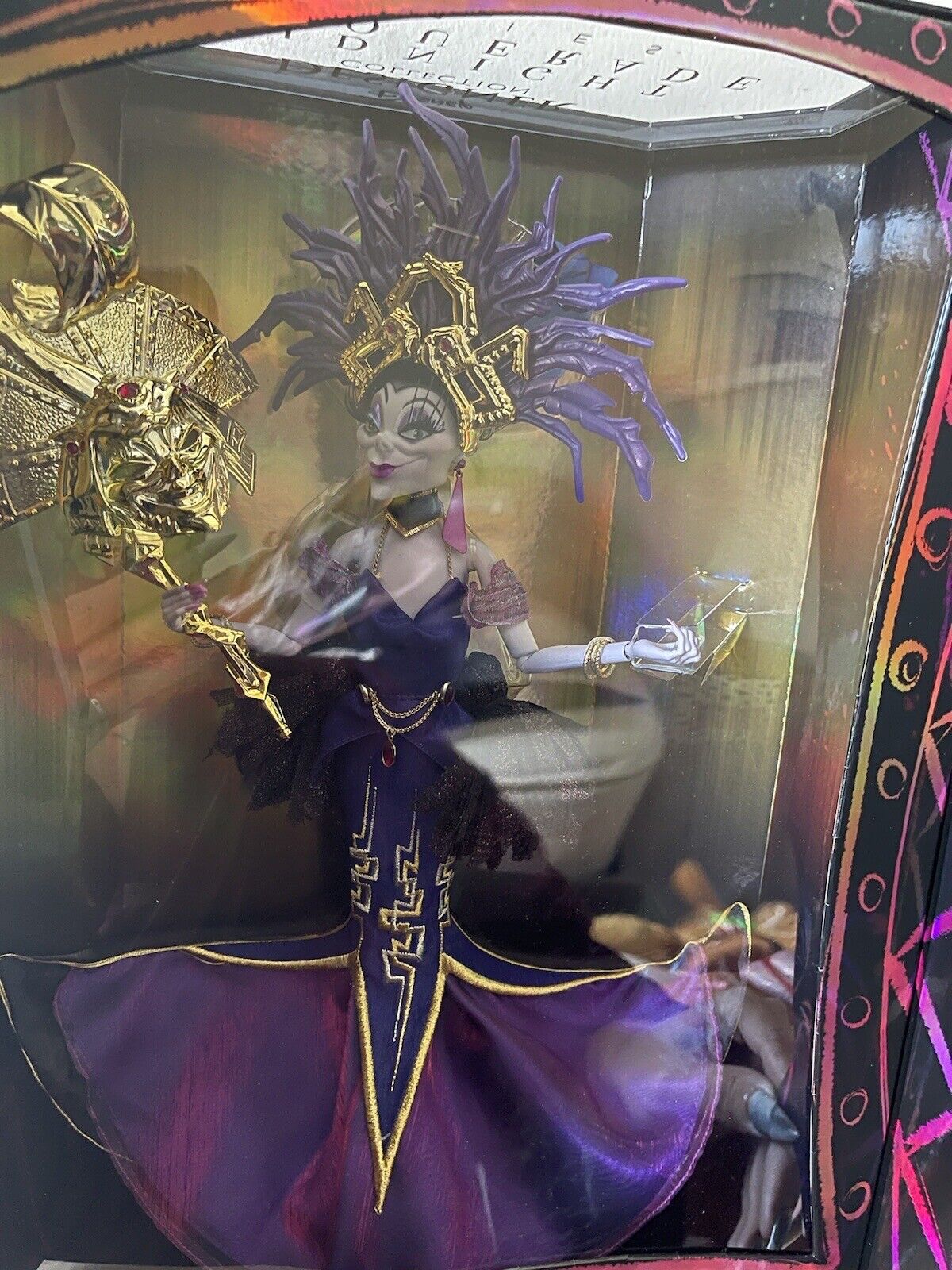 BNIB Disney Midnight Masquerade Limited Edition Designer Doll Yzma 1/4500
