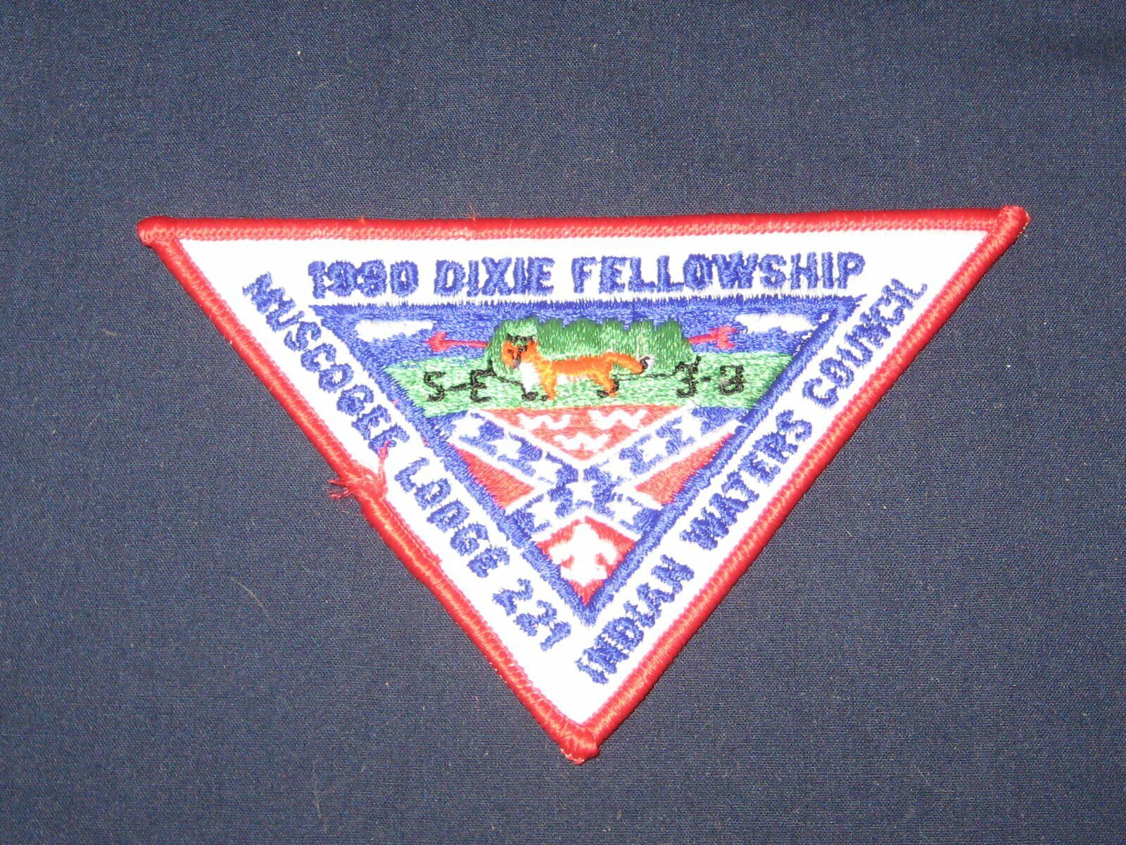 SE-3B  Muscogee 1990 Dixie Fellowship patch