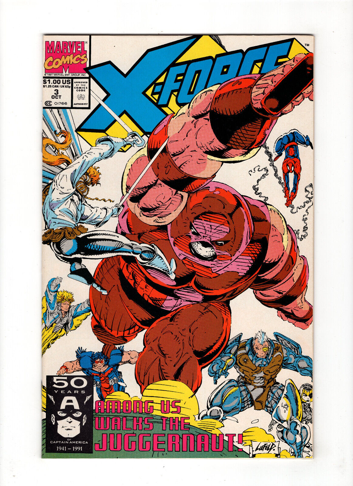 X-Force #3 (1991, Marvel Comics)