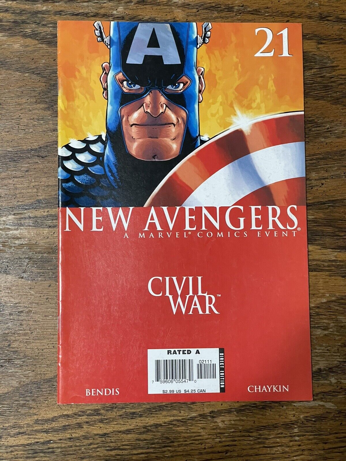New Avengers #21 Civil War 2006. COMBINED SHIPPING