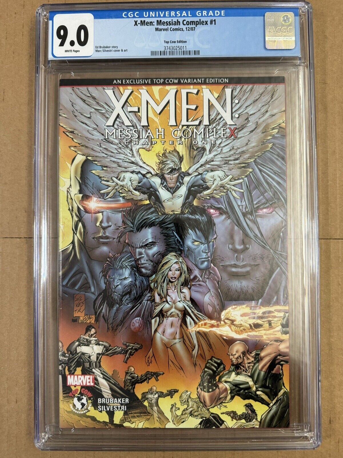X-Men: Messiah Complex #1 Top Cow Edition Marc Silvestri cover & art CGC 9.0