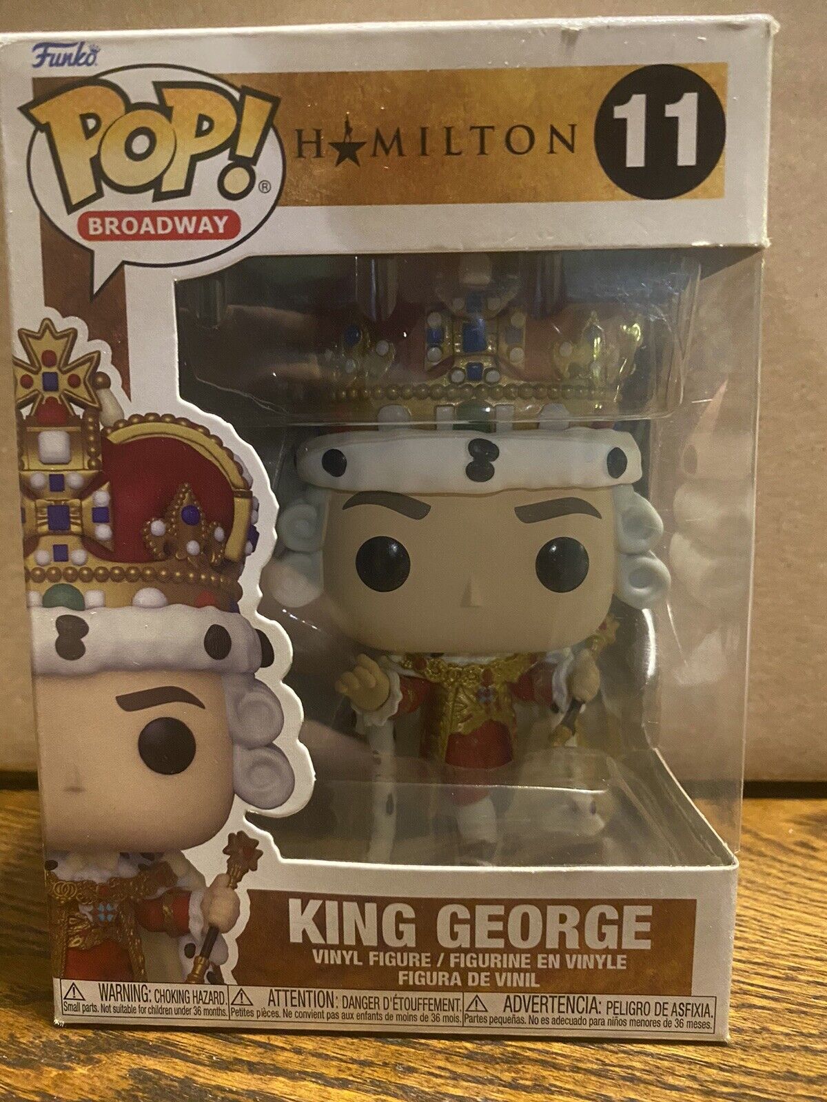 Hamilton King George Funko Pop