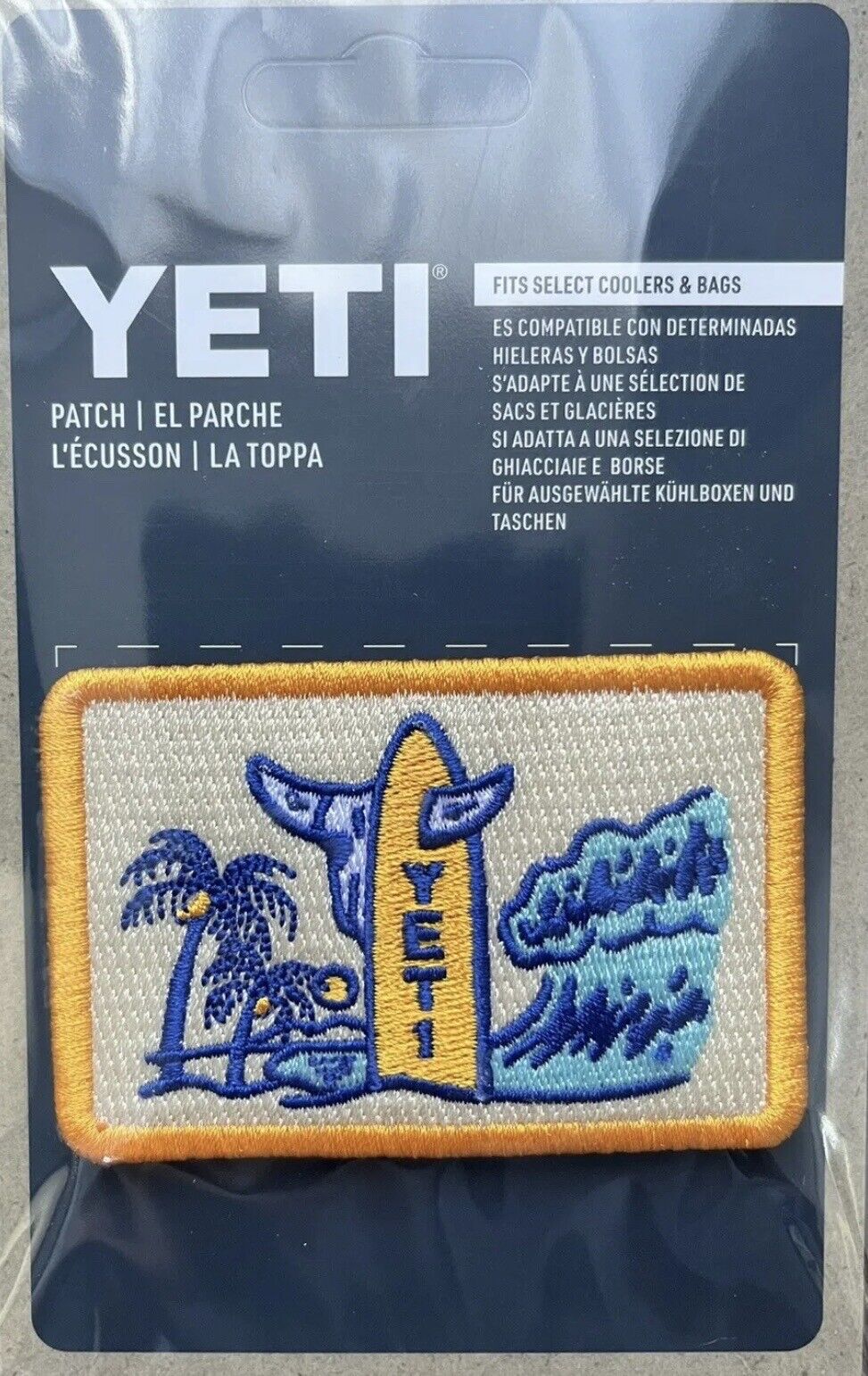 Yeti Hawaii Exclusive Surfboard Wave Exclusive Patch 