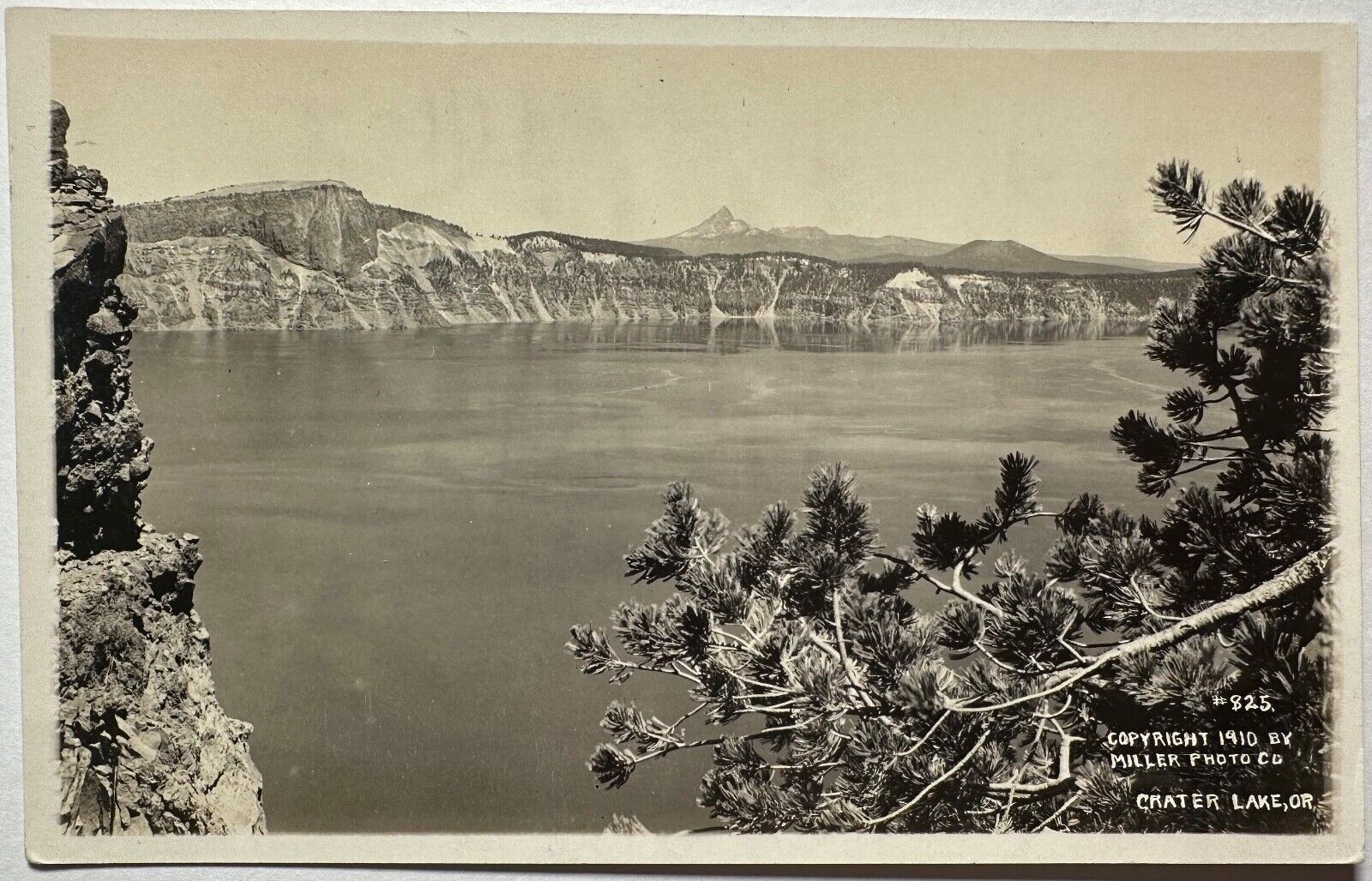 RPPC Crater Lake Oregon Postcard c1900s