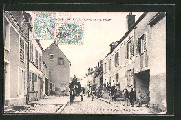 CPA Beaune-la-Rolande, Rue du Colonel-Bassery 1906 