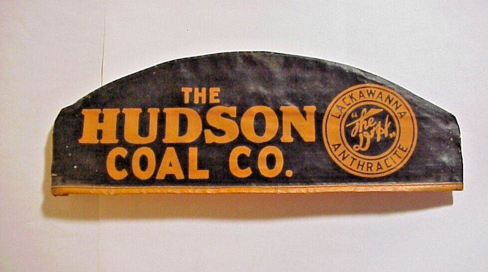 The D&H LACKAWANNA ANTHRACITE HUDSON COAL  Antique Advertising HAT Scranton Pa.