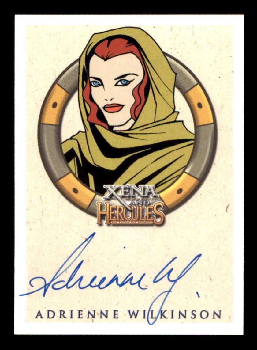 2005 Xena & Hercules: Adrienne Wilkinson Authentic Autograph Card 